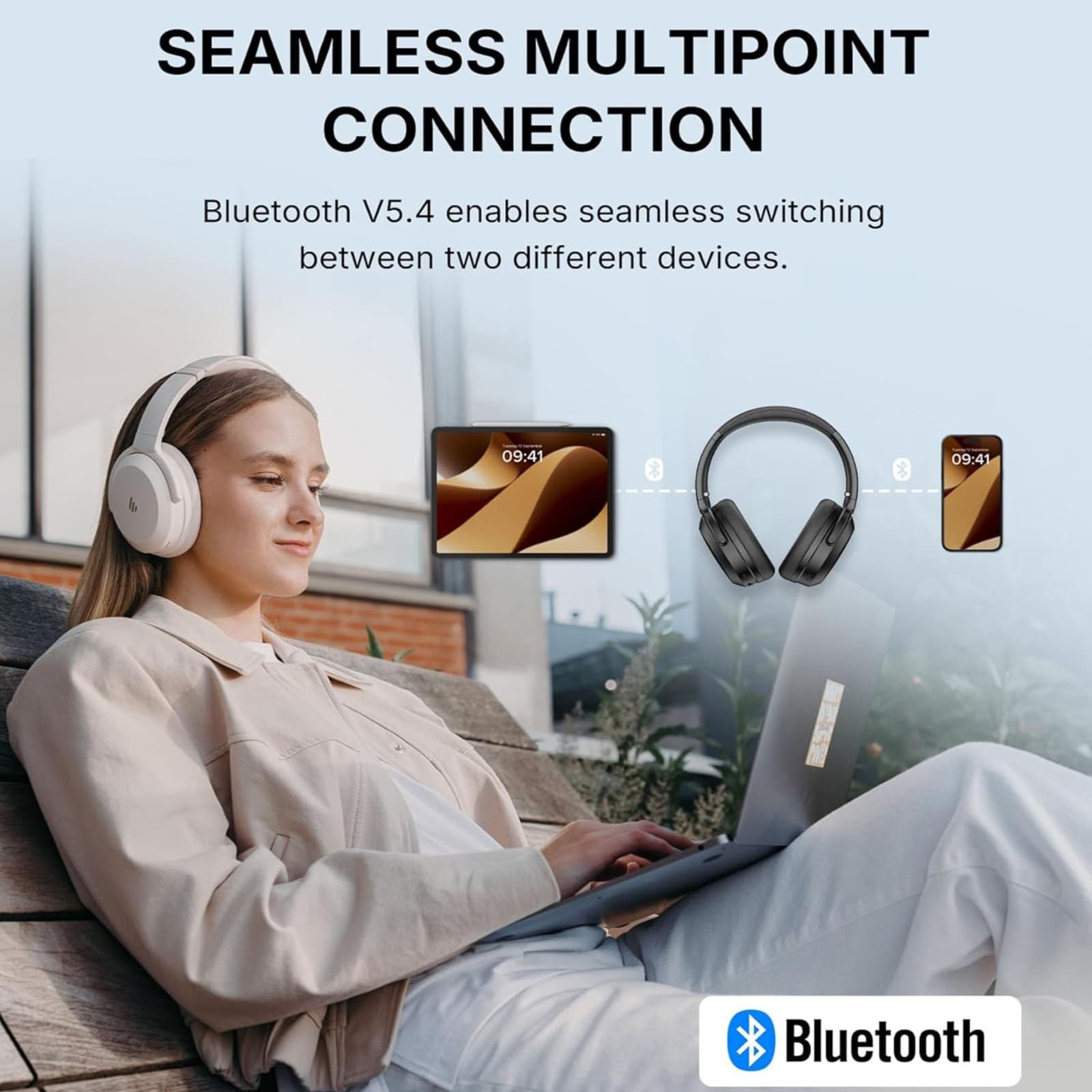Edifier WH700NB Pro Wireless Over-Ear Headphones 3