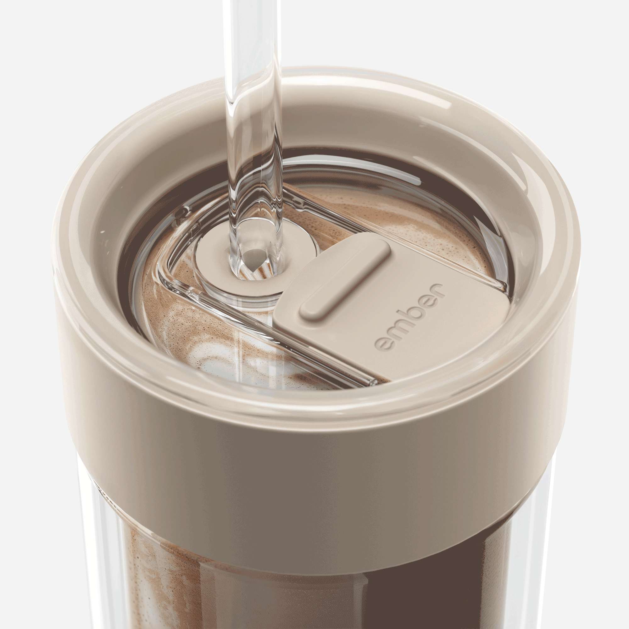 Ember Cold Tumbler (16oz) Sandstone 4