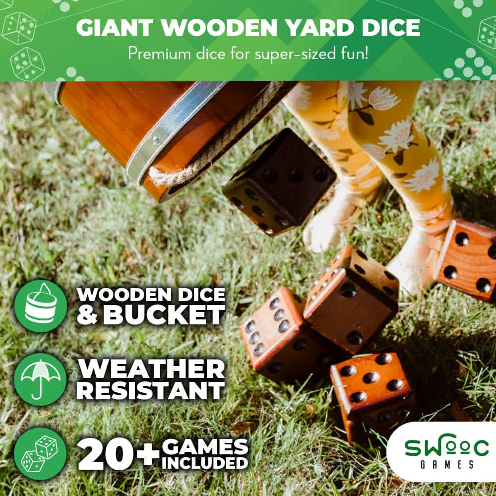Swooc Games Yardzee & Farkle Dice Set 2