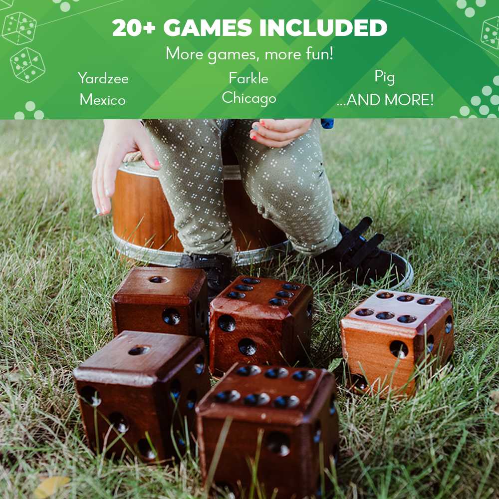 Swooc Games Yardzee & Farkle Dice Set 4