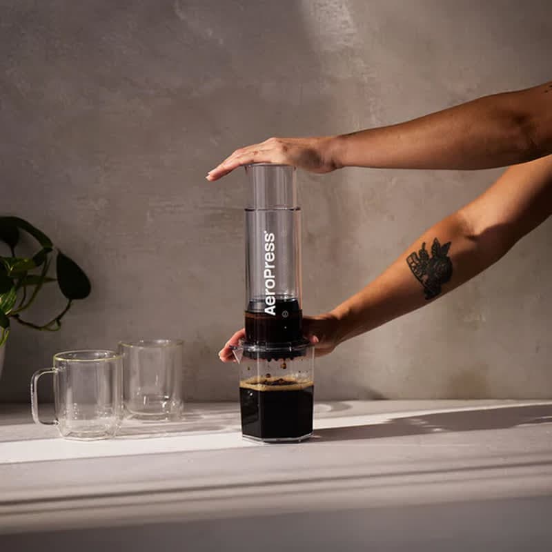 AeroPress Clear Coffee Press 3