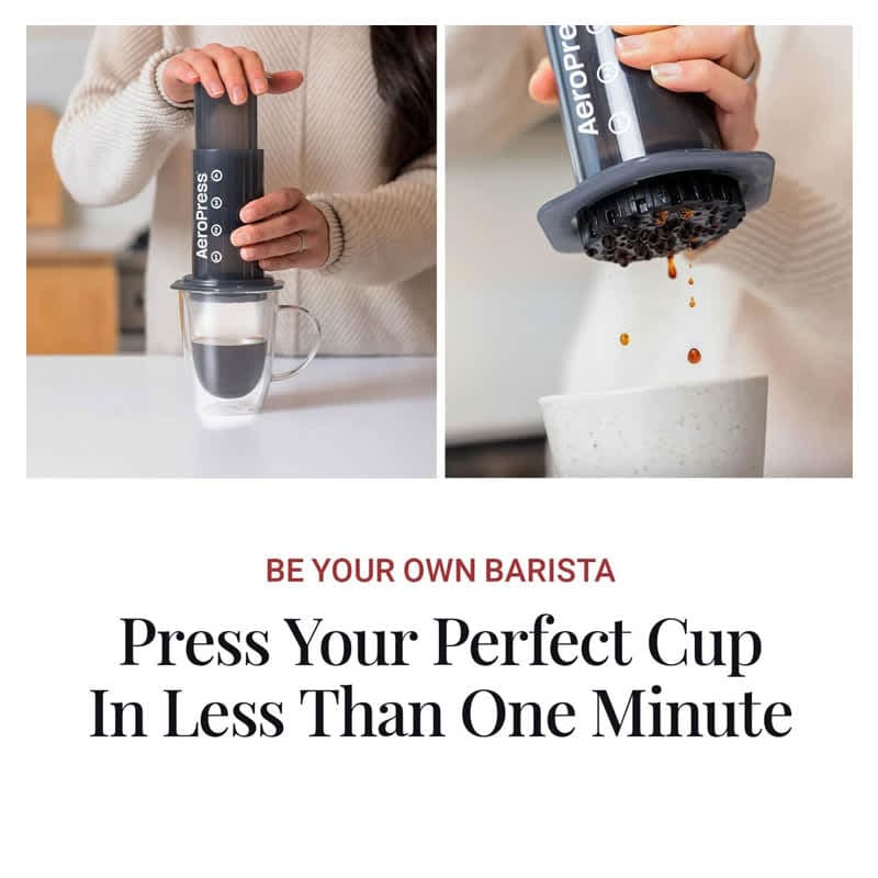 AeroPress Clear Coffee Press 4