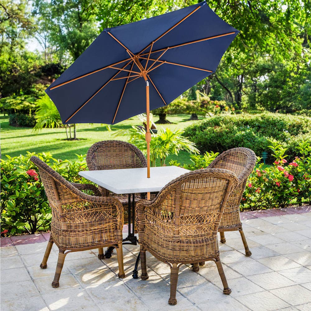 Sunnydaze 8.5 ft Outdoor Patio Umbrella with Tilt and Crank