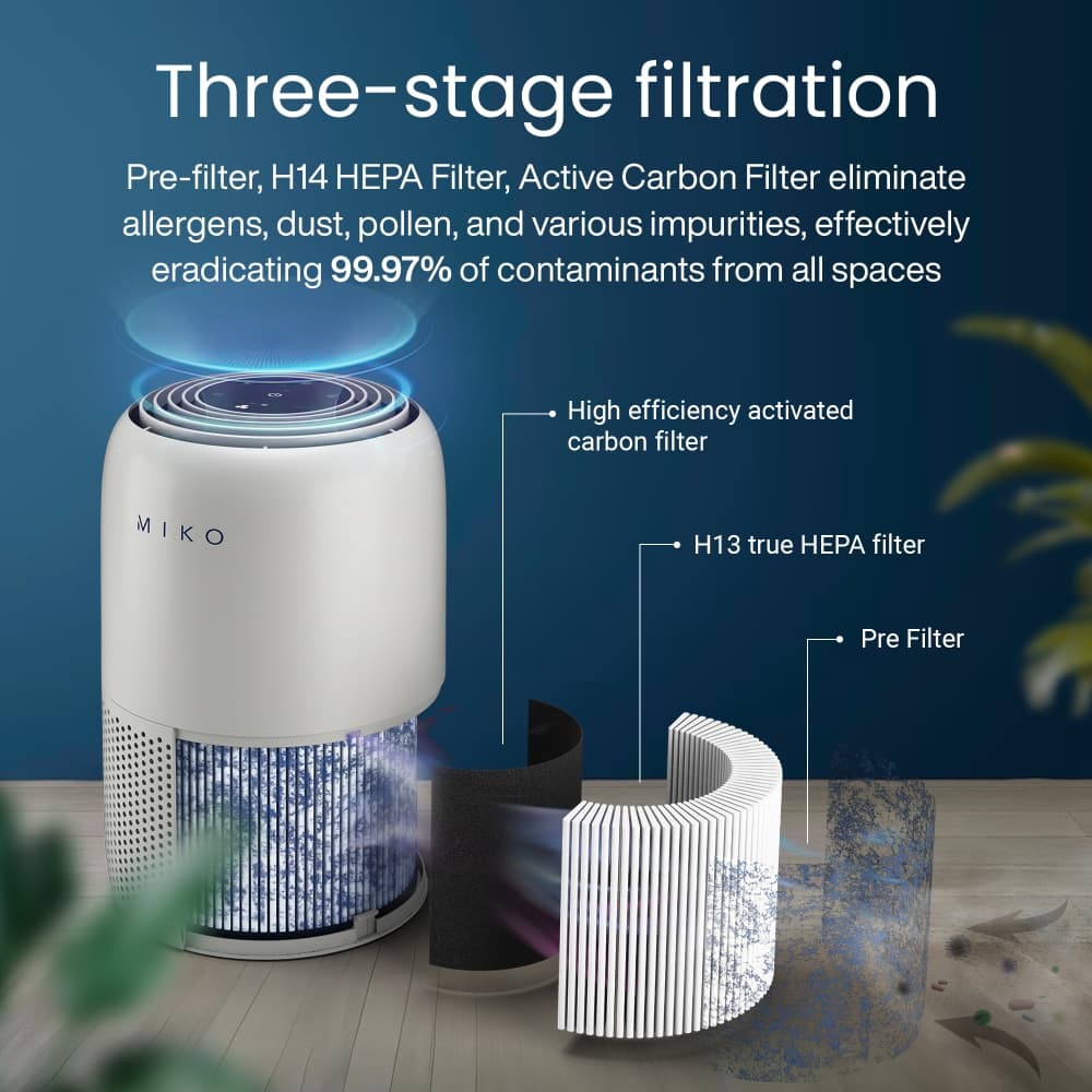 Miko Ibuki+ Next Generation App-Controlled Air Purifier 3