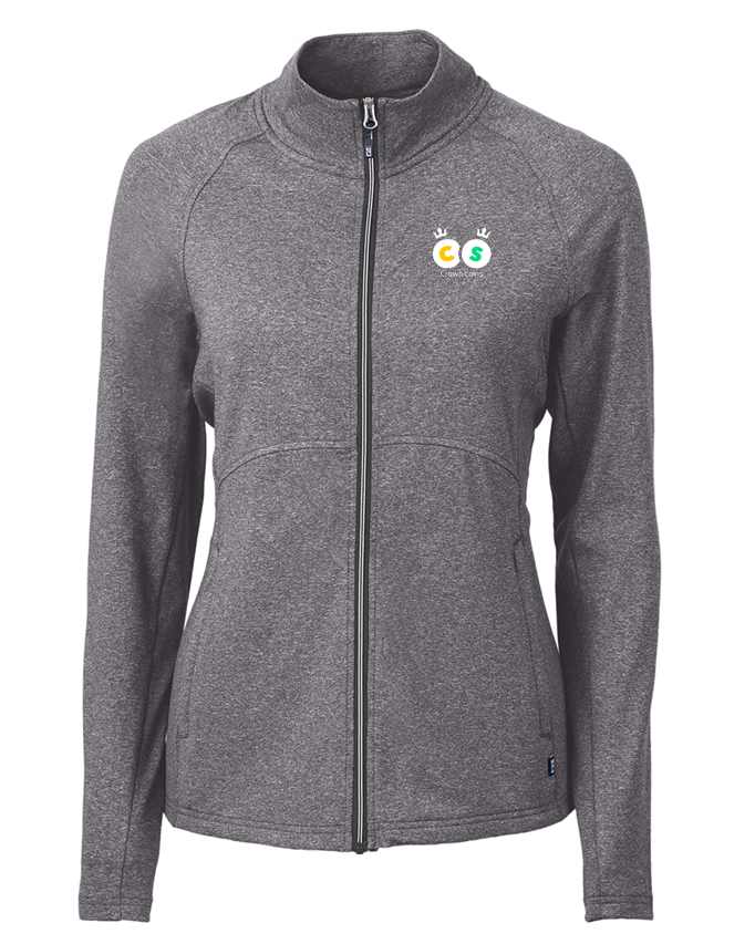 Women's Adapt Eco Knit Heather Recycled Full Zip